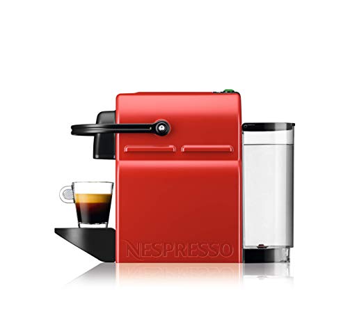 Inissia – Machine à Café à Capsules, Rouge Rubis