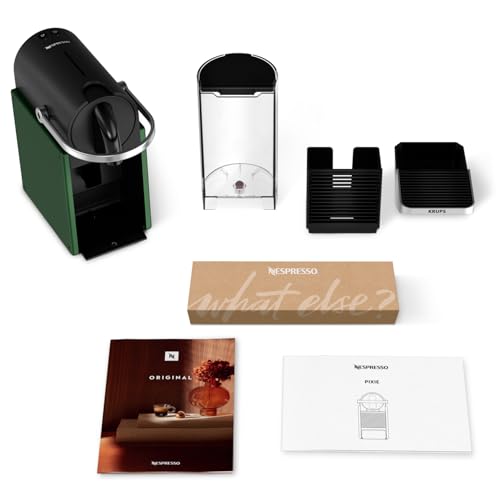 Pixie – Machine à Café Compacte, Vert Foncé