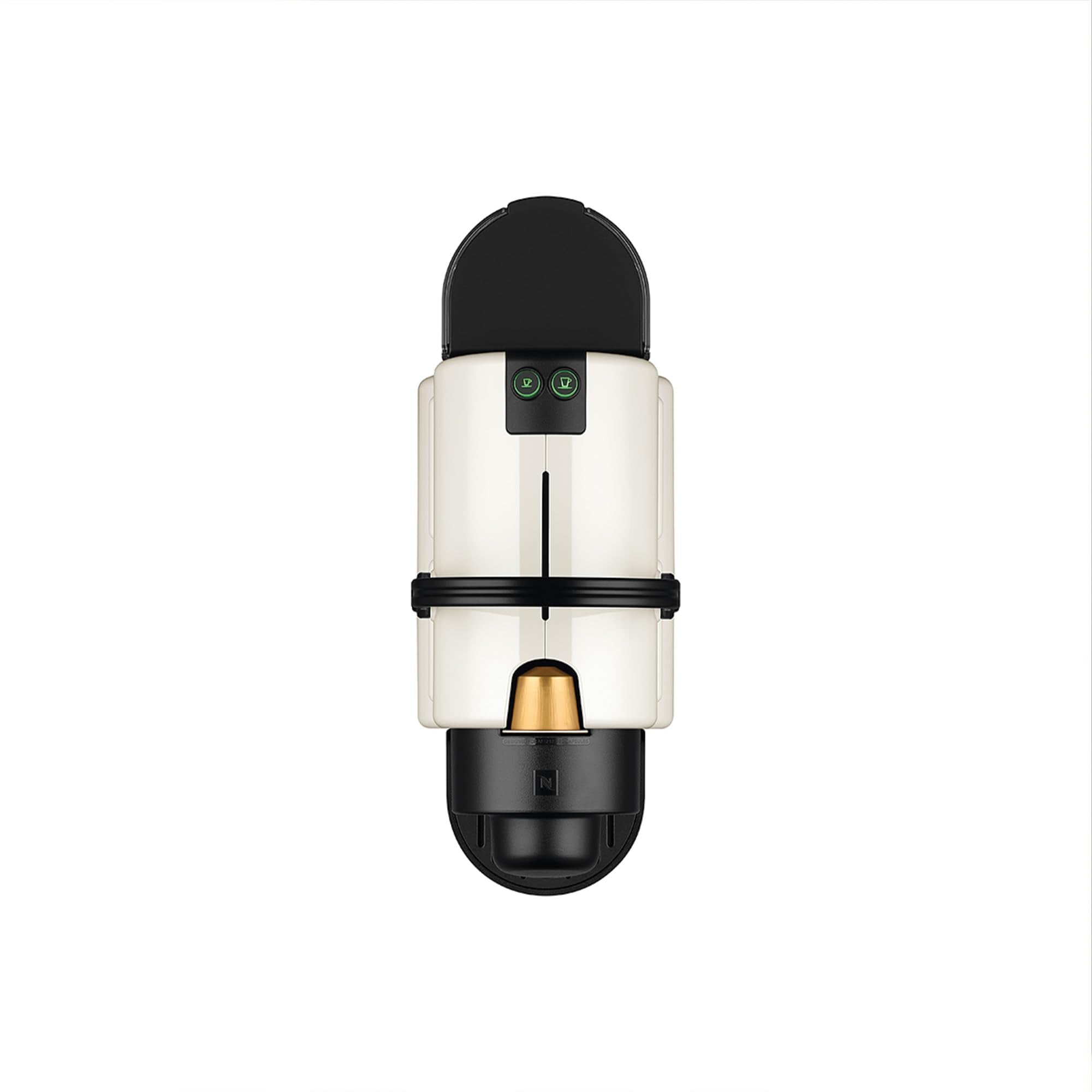 Inissia – Cafetière Espresso, Blanc Mat et Brillant