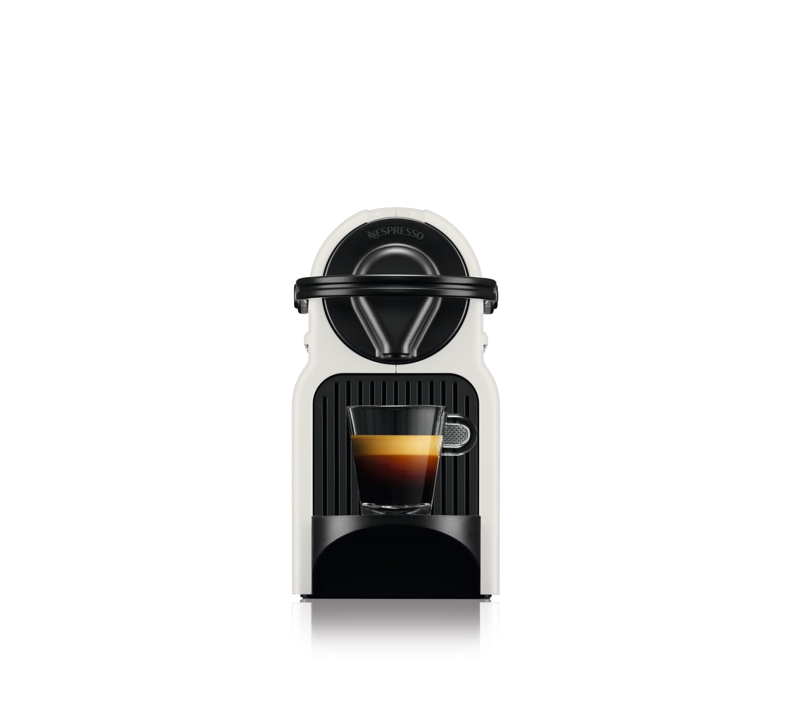 Inissia – Cafetière Espresso, Blanc Mat et Brillant