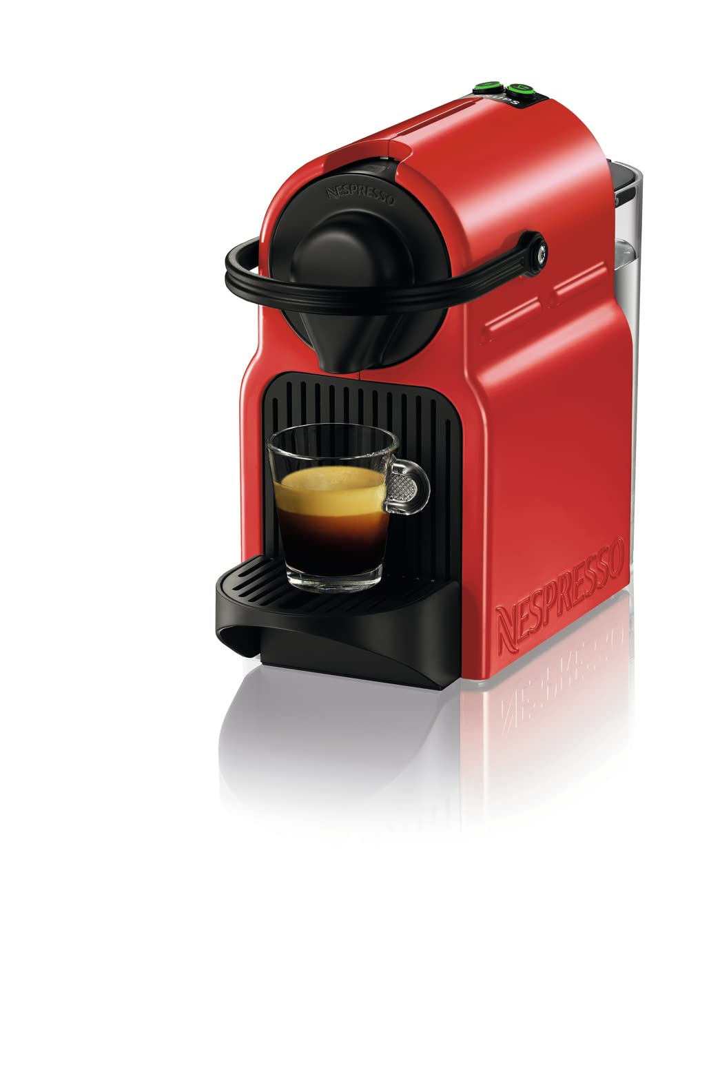 Inissia – Machine à Café à Capsules, Rouge Rubis