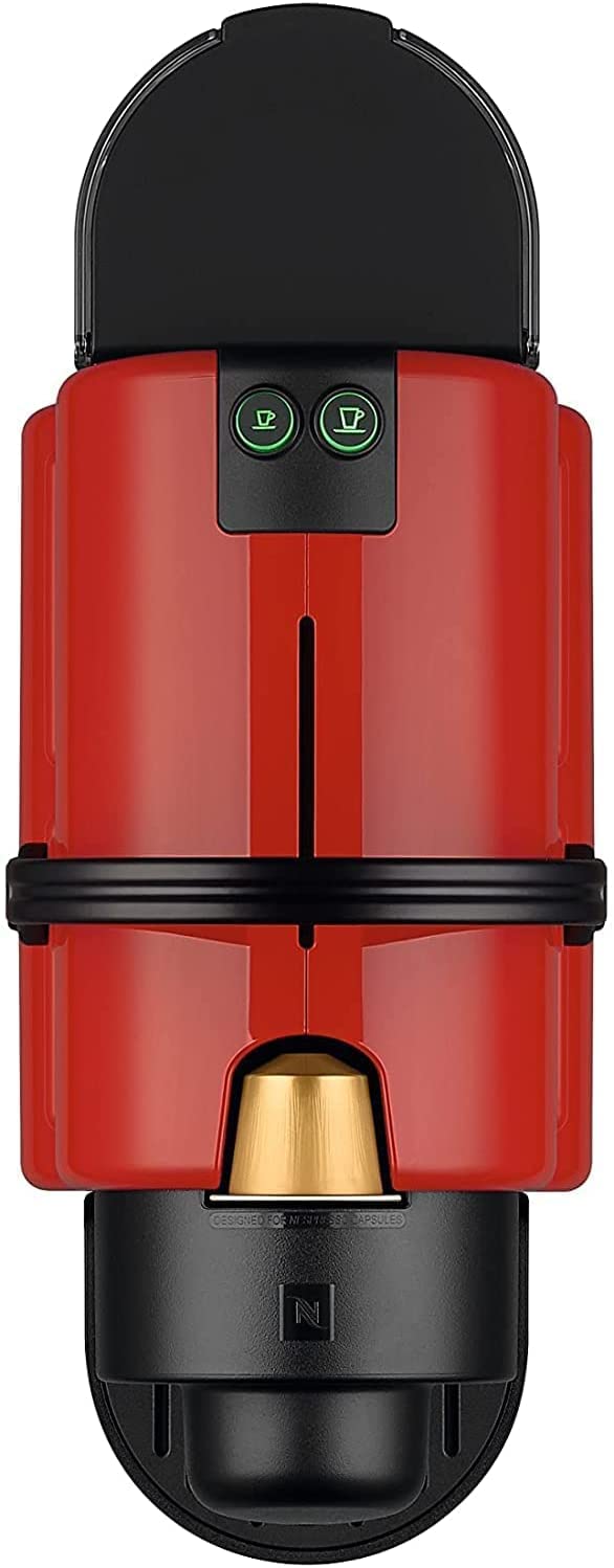 Inissia – Machine à Café à Capsules, Rouge Rubis