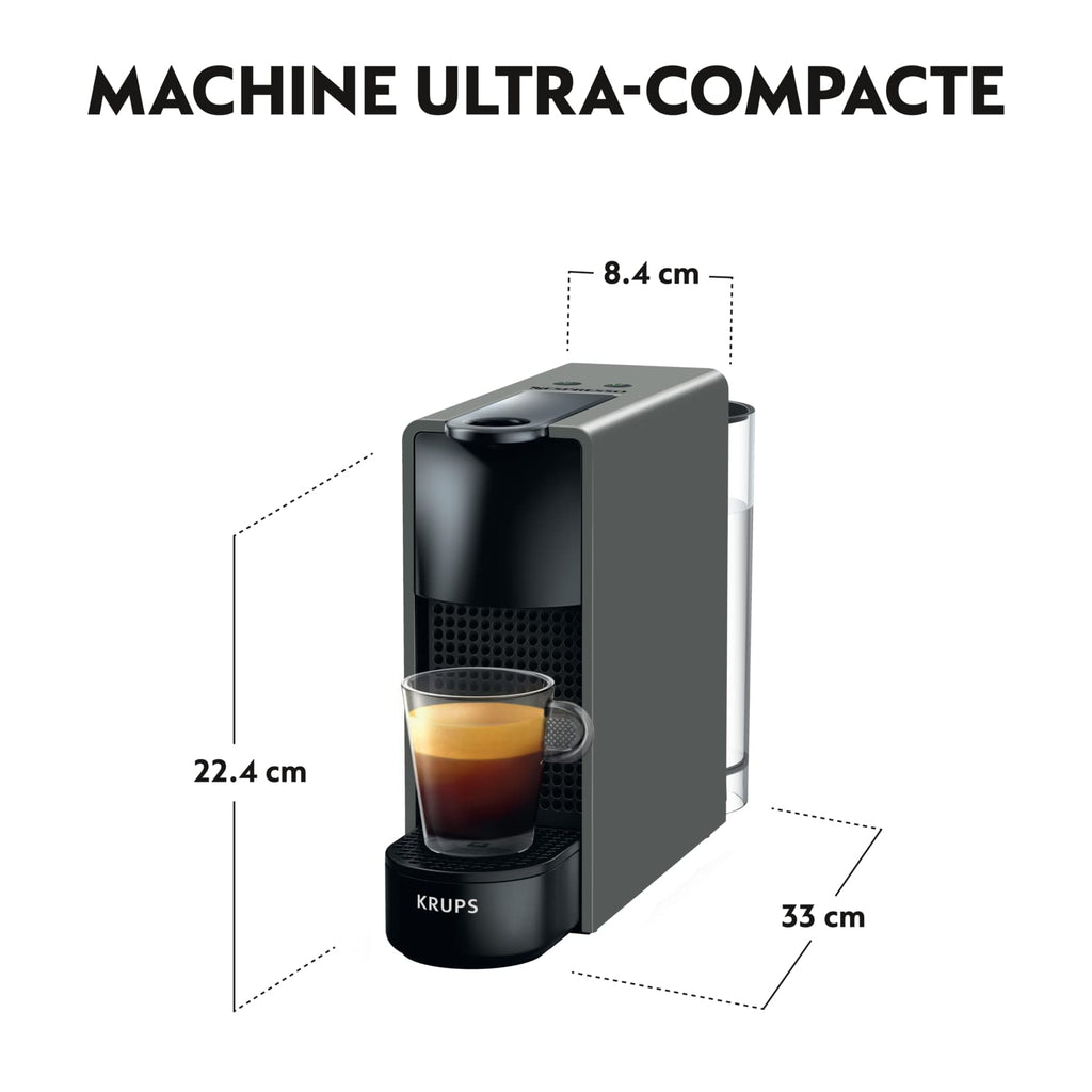 Essenza Mini – Machine à Café à Capsules, Gris Intense