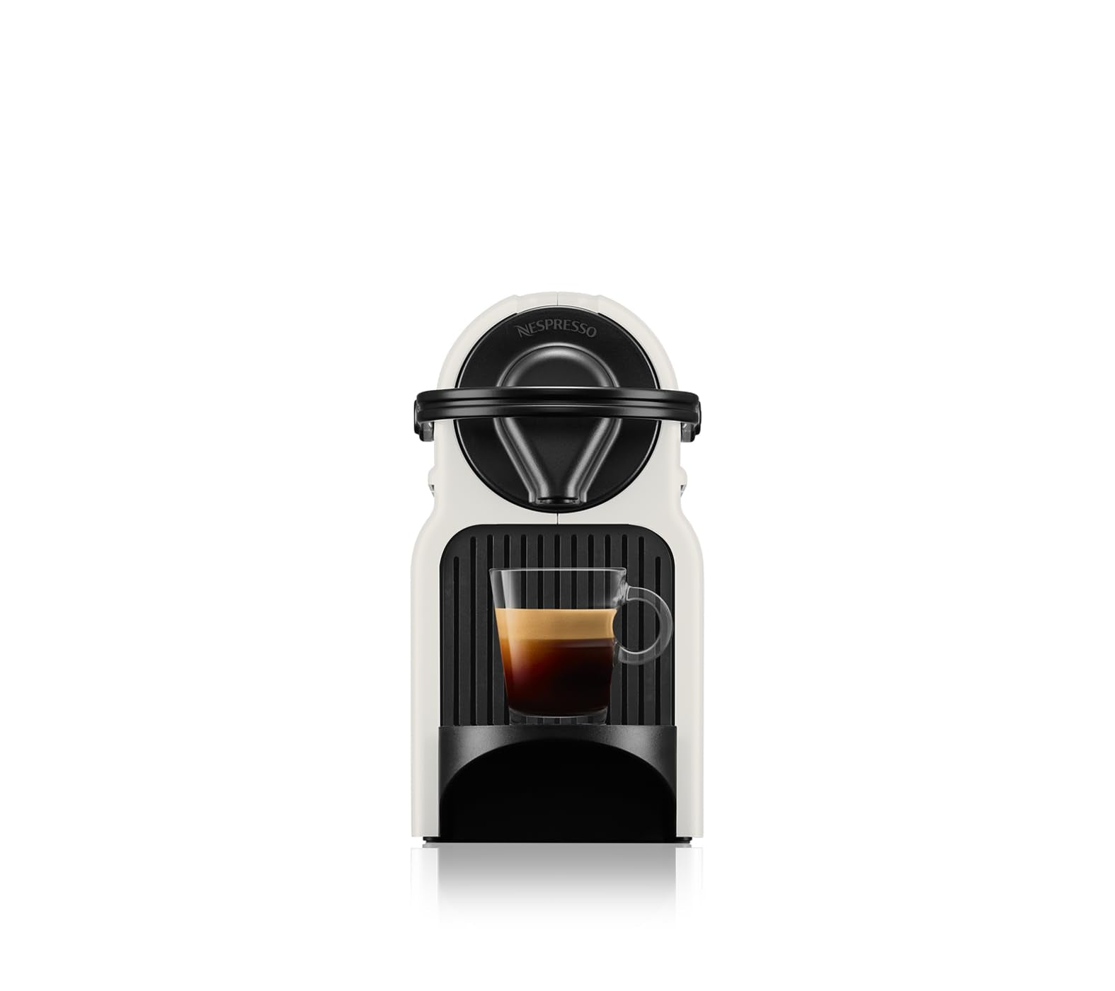 Inissia – Cafetière Espresso Compacte, Blanc