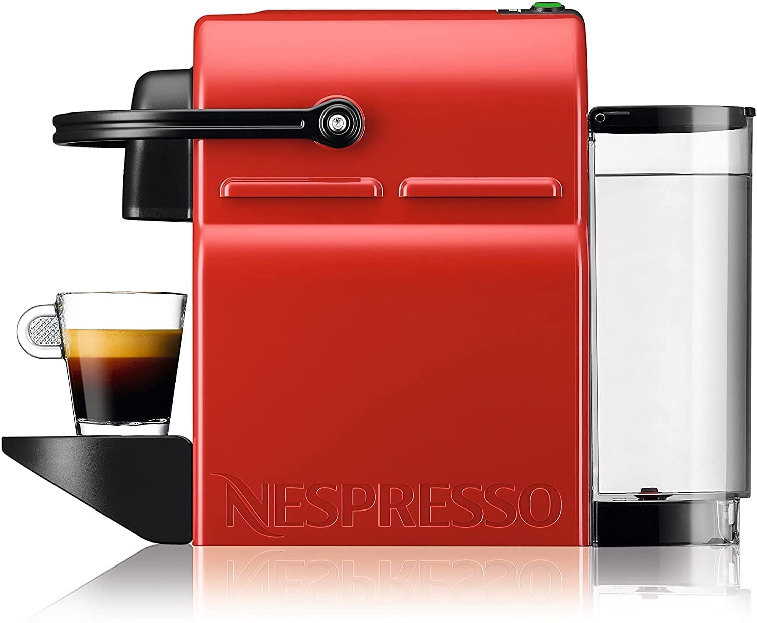Inissia – Machine à Café à Capsules, Rouge Rubis