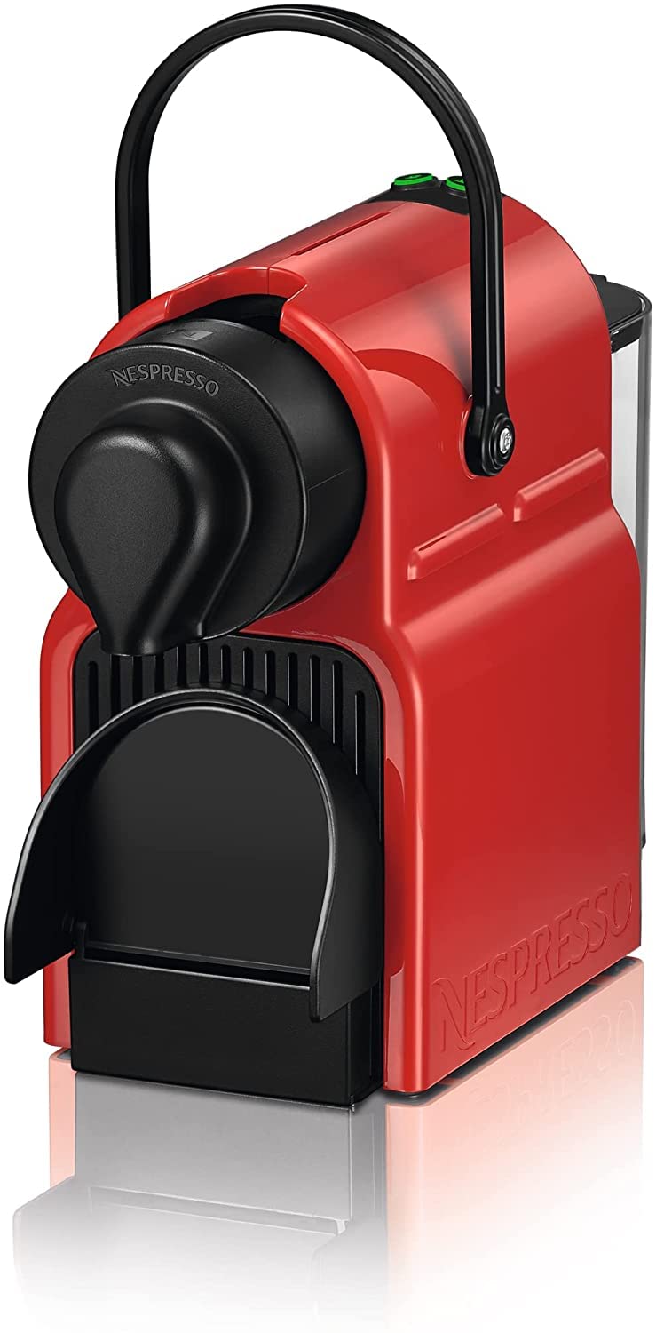 Inissia – Machine à Café à Capsules, Rouge Rubis